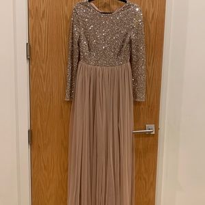 Long sleeve Sequin dress